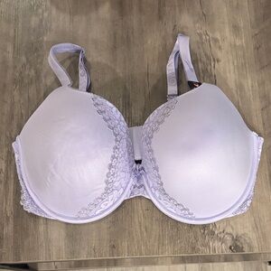 Victoria's Secret Lavender Lace Trim Bra